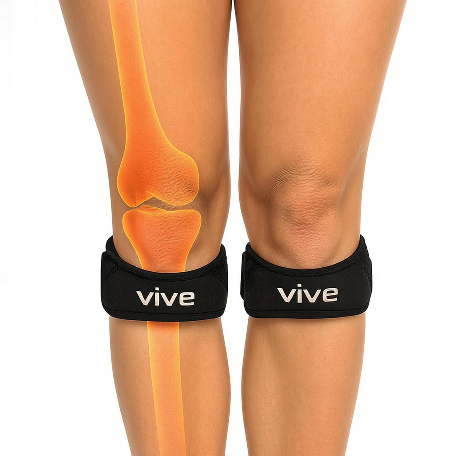 Patella Knee Flex Wrap Brace (2-Pack) – Patellar Tendon Support Strap for Pai…