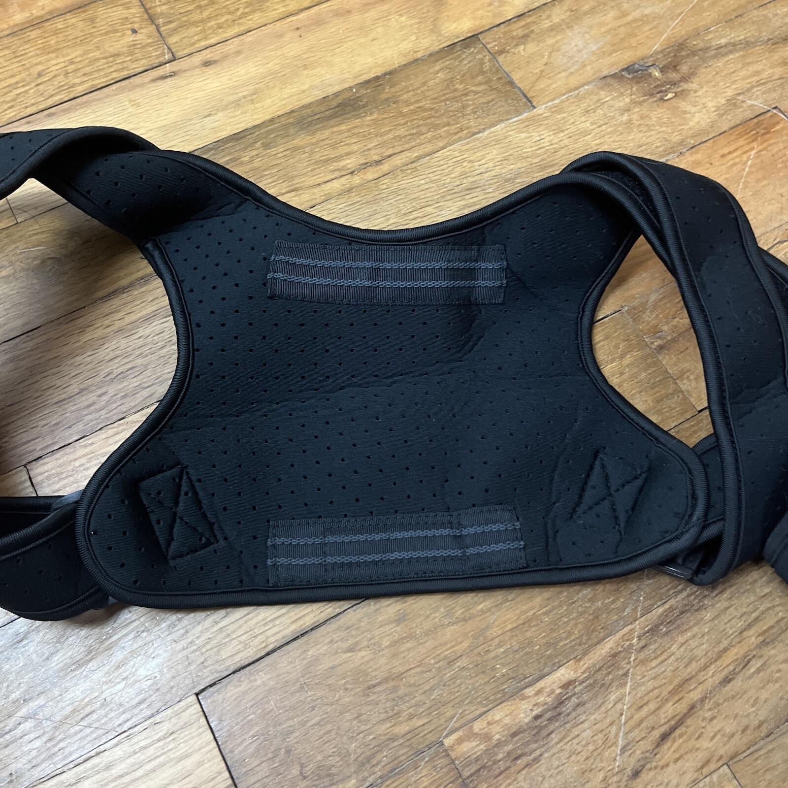 Vriksasana Posture Back Shoulders Brace Women Men Regular Black Unisex Adults