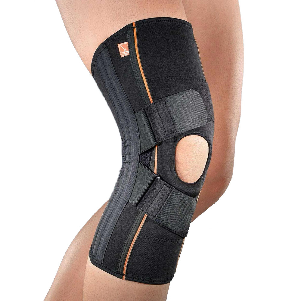 Ro+Ten Aer-OS Fabric Knee Pad for Left Knee Pad Black