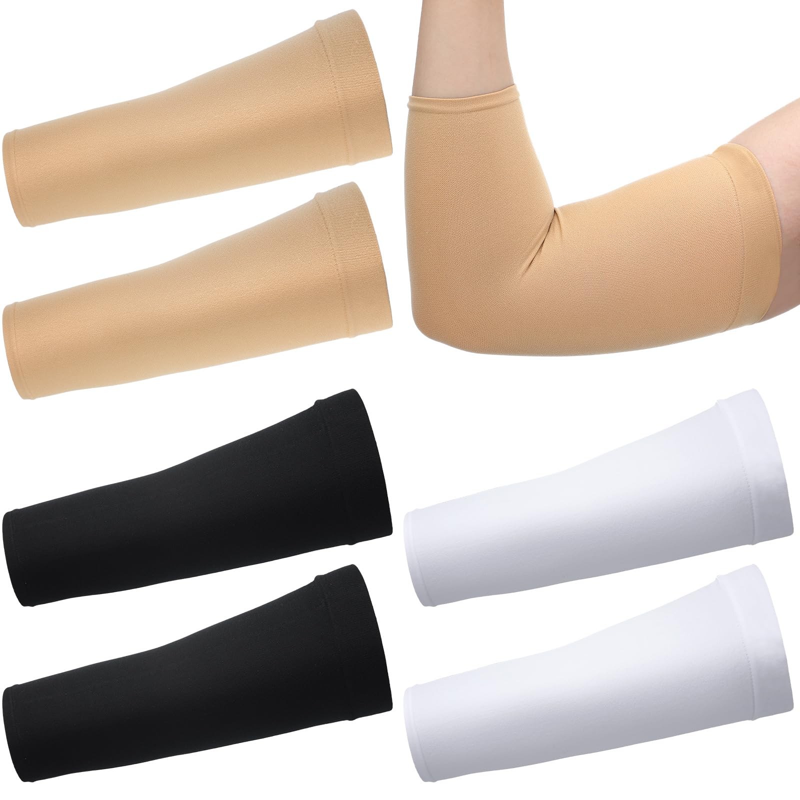 Vinsatin 6 Pcs Picc Line Sleeve for Upper Arm for Dialysis,Multicolor,L