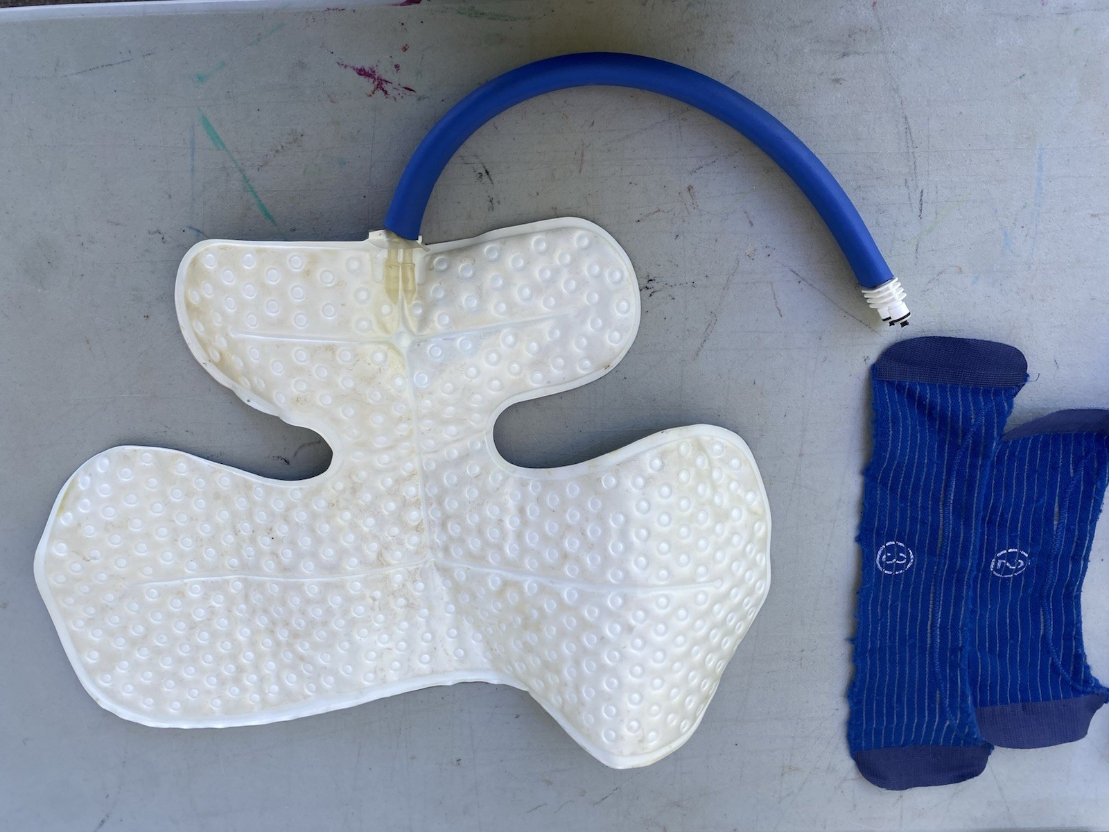Breg Wrap On XL Shoulder Cool Pad 04905 Replacement w/ 3 Wrap Straps Clean!
