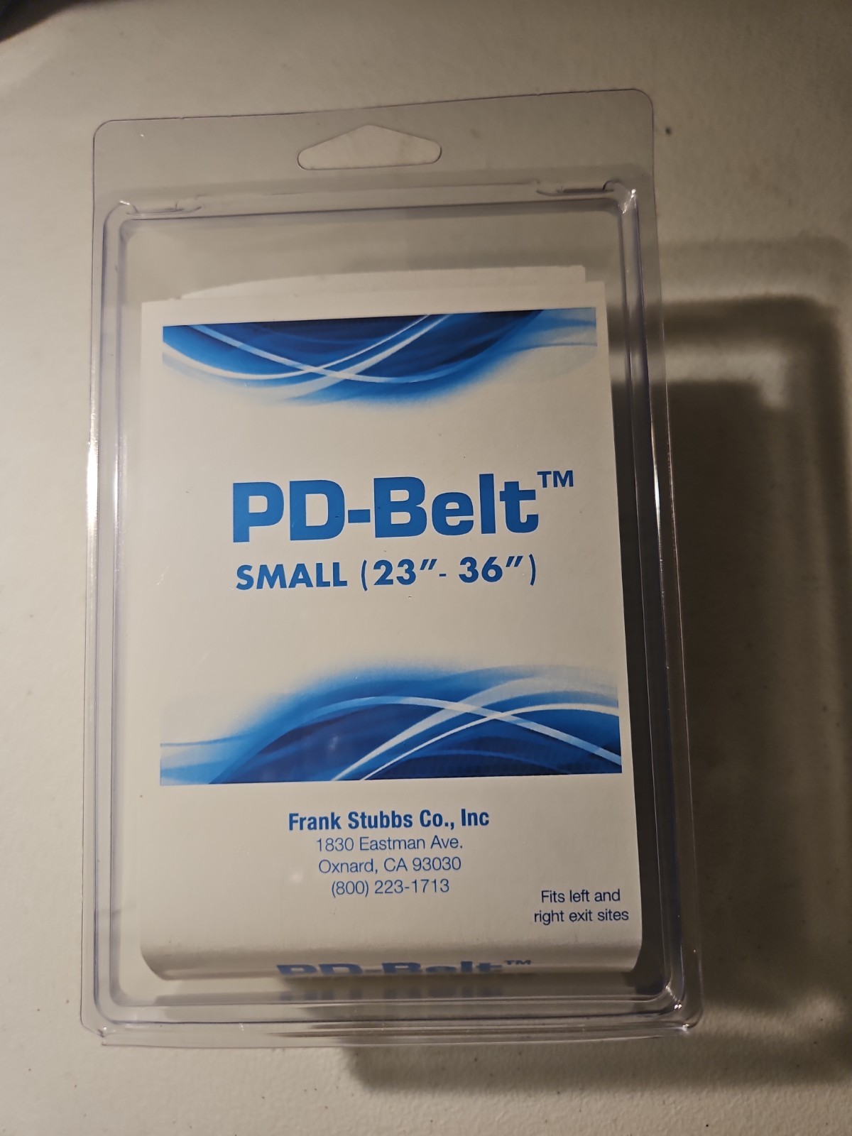 PD-Belt Size Small (23”-36”) Peritoneal Dialysis Catheter Belt NEW