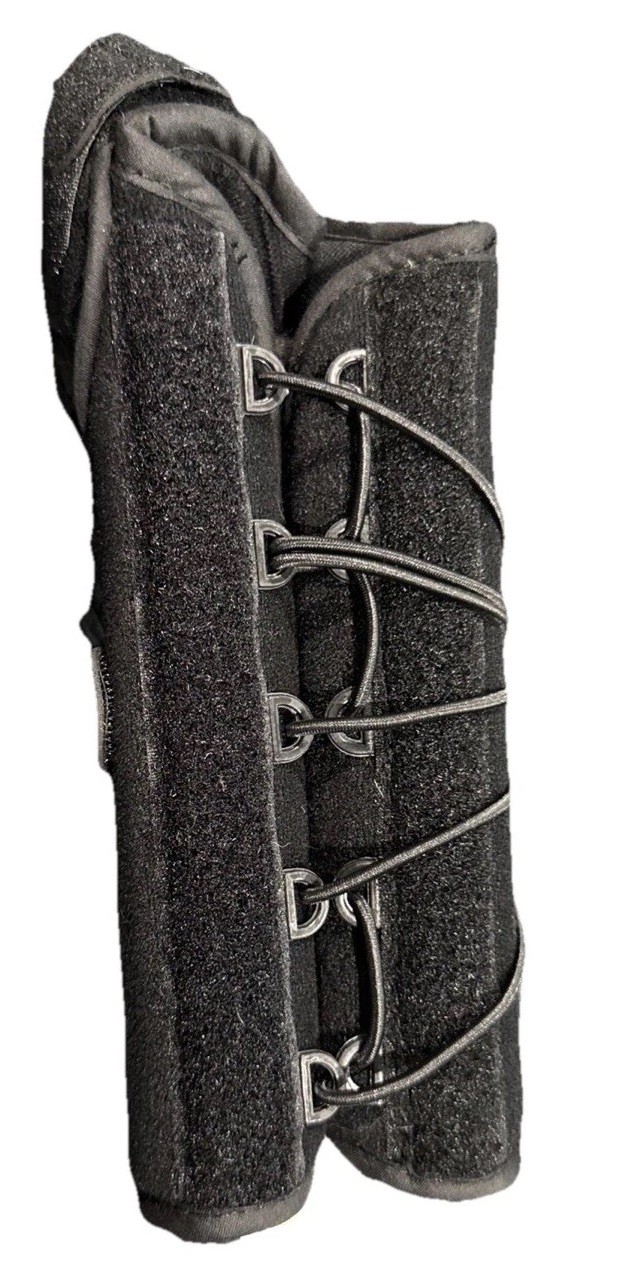 DJO Right Wrist Brace Adjustable Black Adult One Size Fits Most
