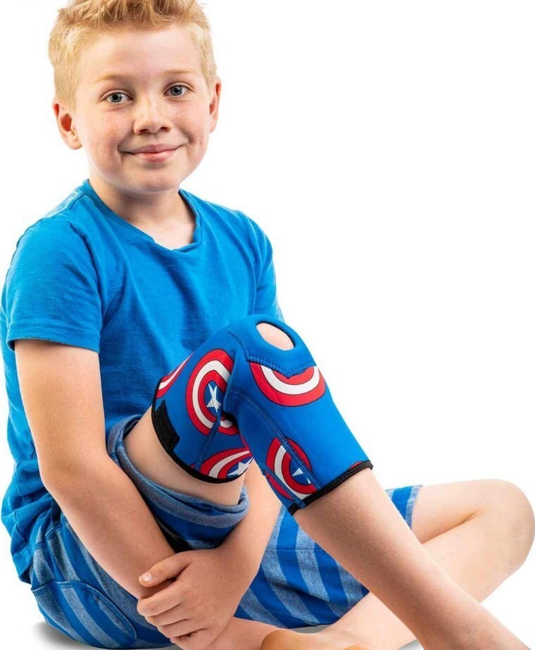 DonJoy – Marvel – Kids Knee Support Brace – Child Size, Patella Open Knee Sleeve