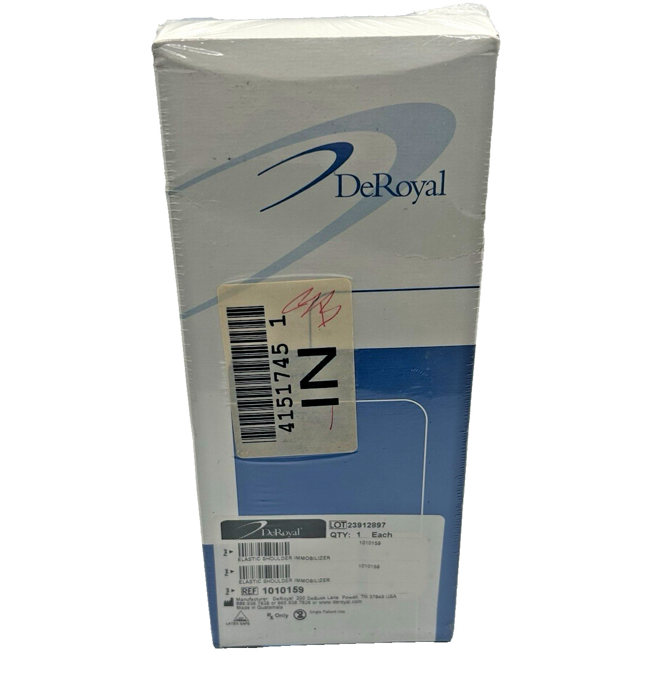 Deroyal 1010159 Elastic Shoulder Immobilizer Small