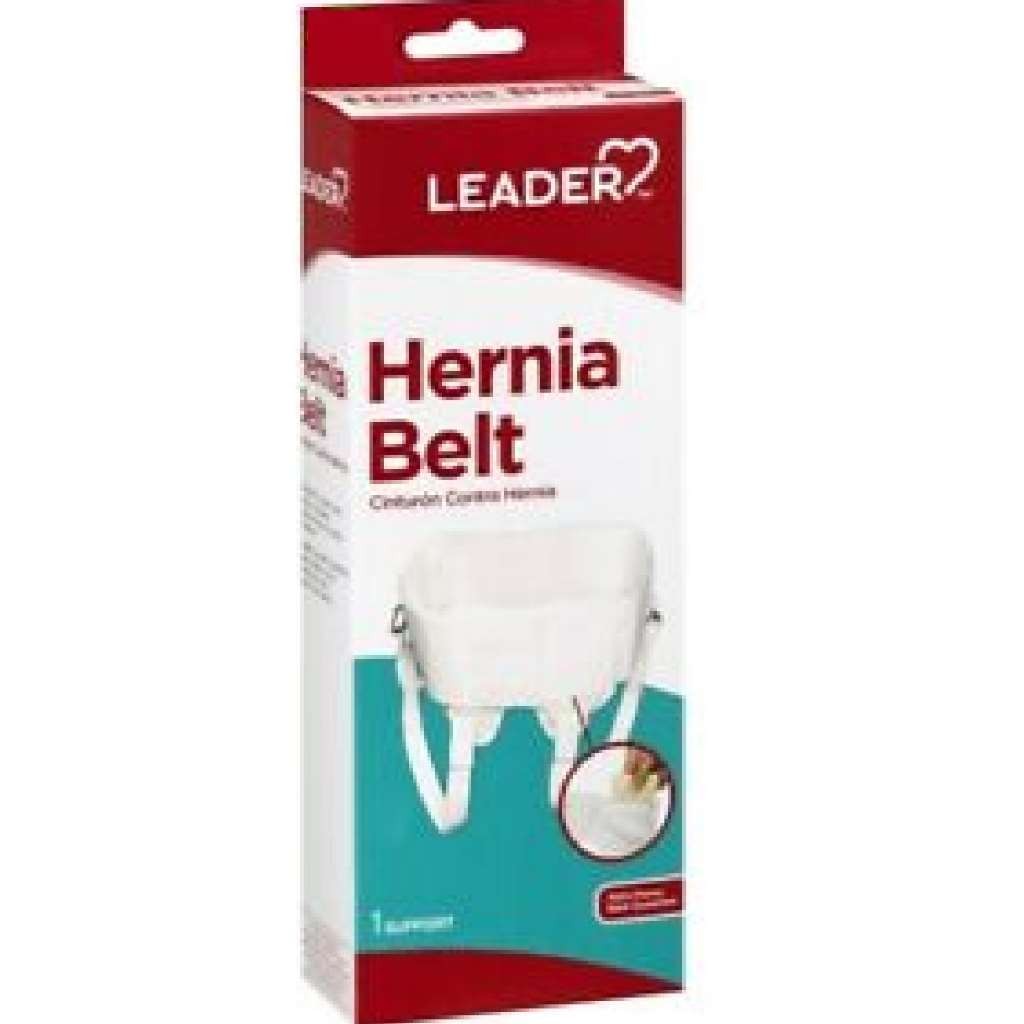 Leader Hernia Belt – Large- Two removable pads can be adjusted or positioned as