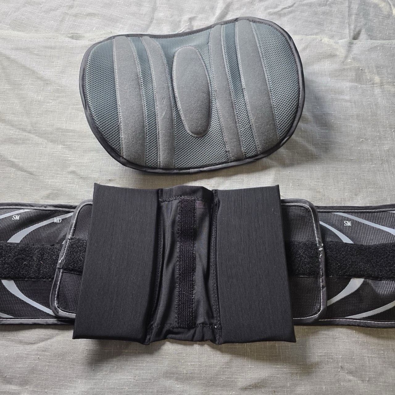 BakTec Universal LSO Lower Back Brace Adjustable Lumbar Support Belt S-M