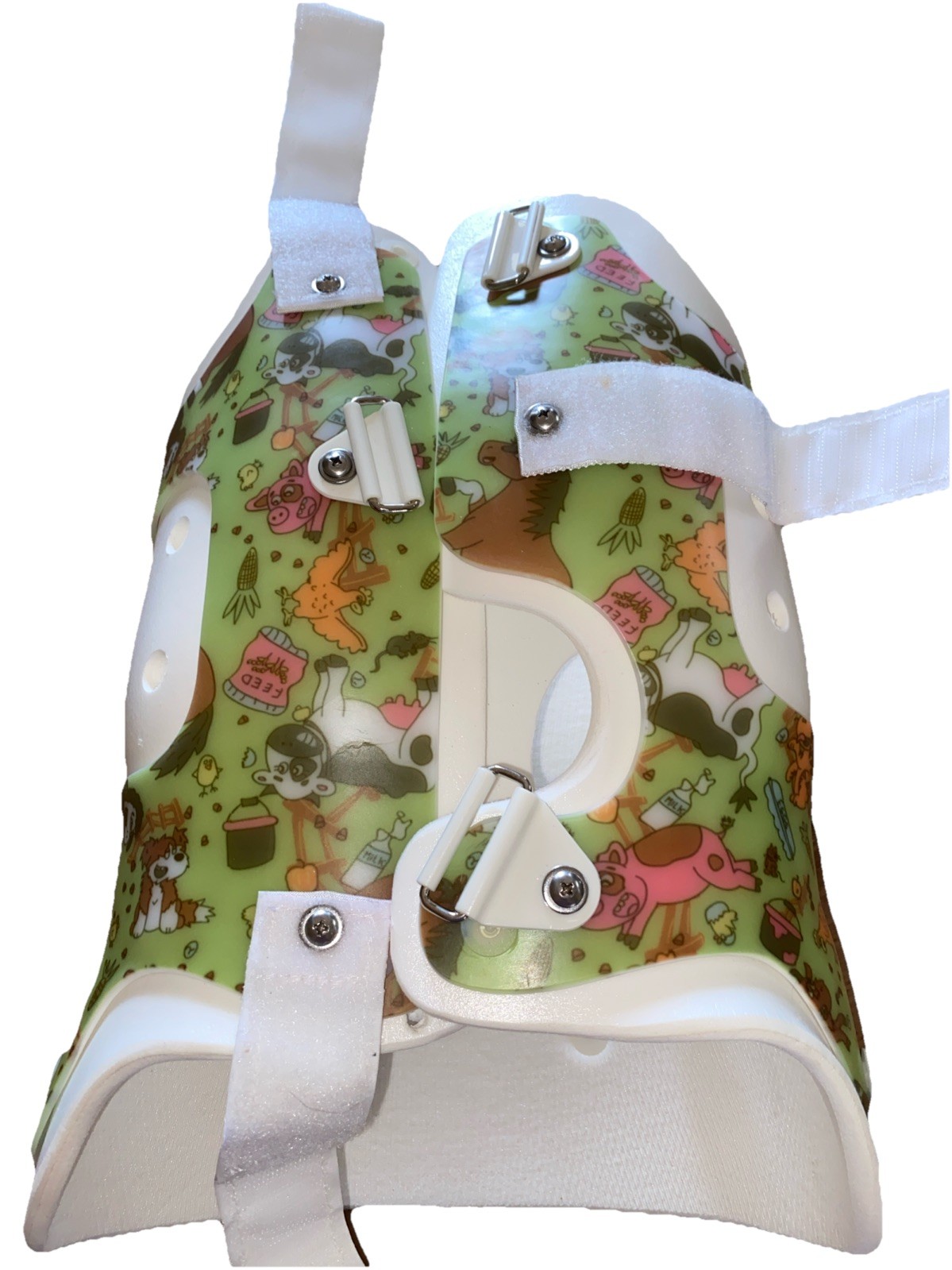 Spinal Technology Flex Foam Back Brace Scoliosis Chest Clam Shell Childs Animal