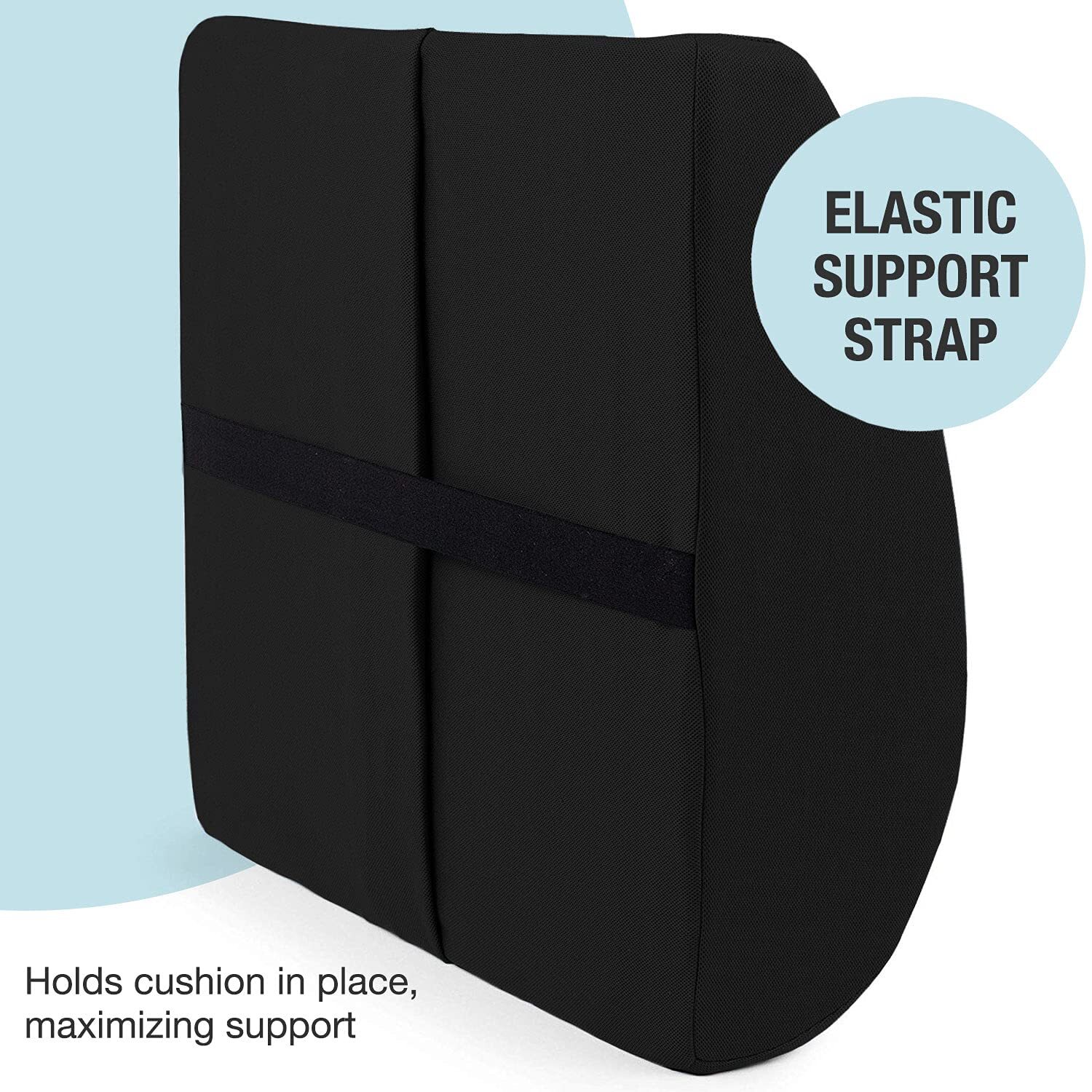 Ergonomic Lumbar Support Pillow for Back Pain Relief and Posture Alignment