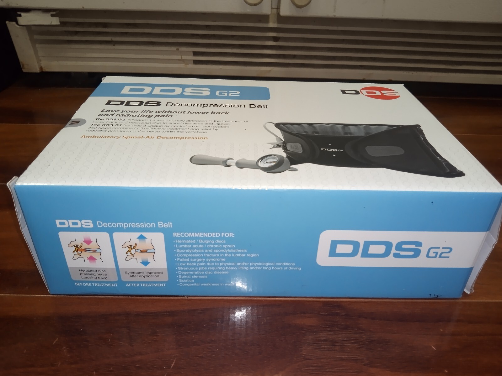 DDS G2 Decompression Belt, Medium Tested