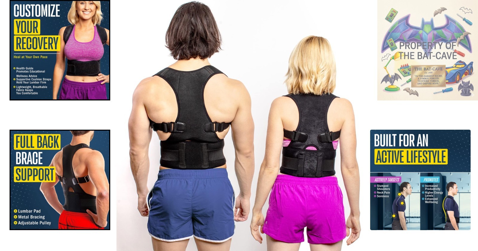 Discreet X-Large Posture Corrector – Ultimate Back Support and Alignment Aid