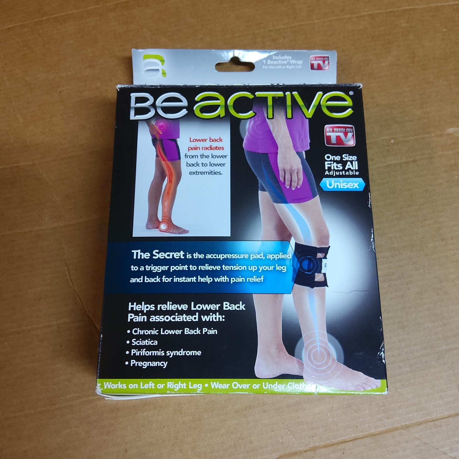 1PK New BeActive Knee Brace As Seen On TV
