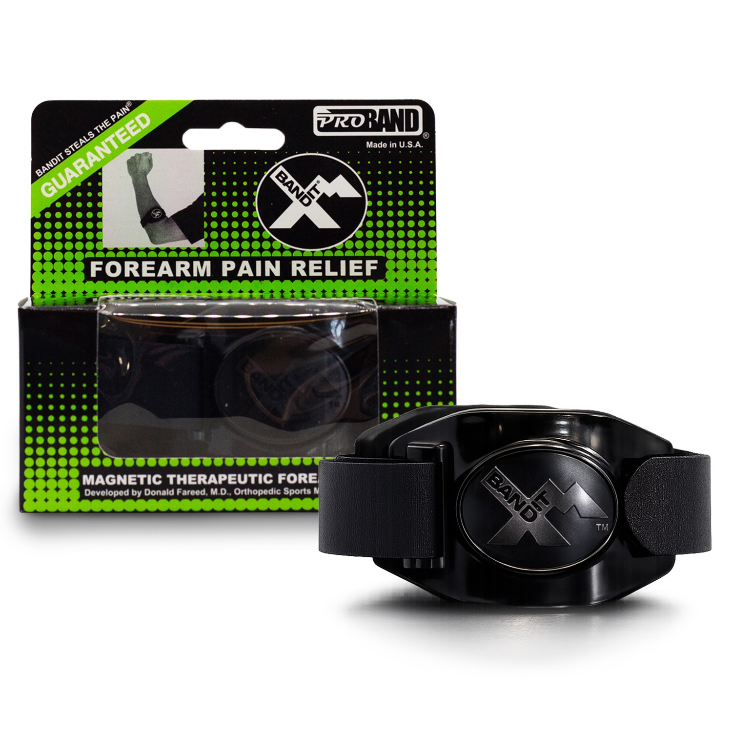 ProBand, BandIT XM Magnetic Therapeutic Band for Elbow & Forearm Pain Relief,