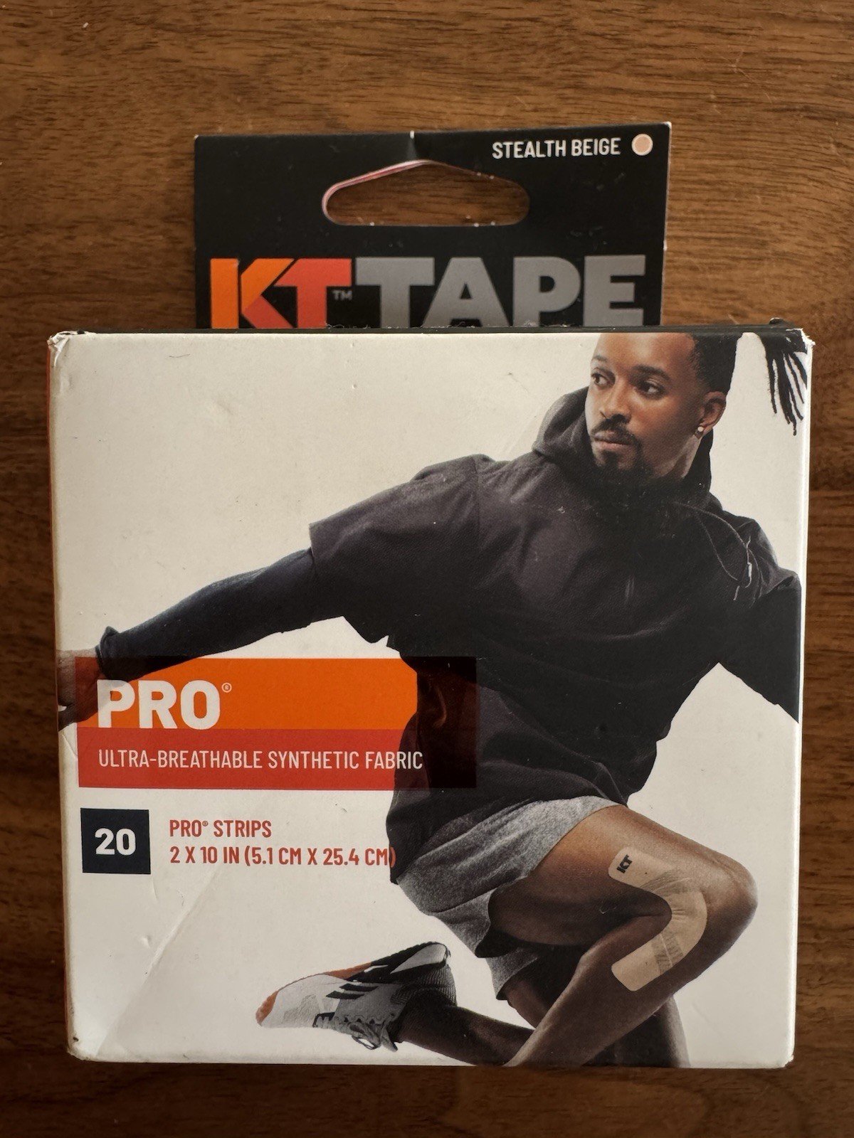 NEW (2 Packs) KT TAPE PRO Kinesiology Therapeutic Tape 20 Strips Per Box 10”x2”