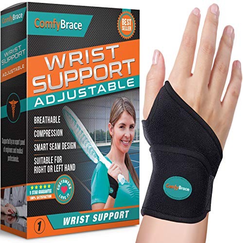 Premium Lined Wrist Wrap/Carpal Tunnel Wrist Brace/Arthritis Hand Support –