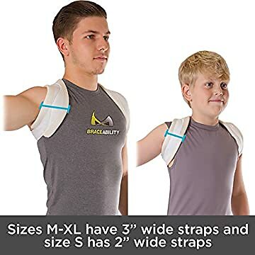 Figure 8 Clavicle Brace Posture Corrector Broken Collarbone Sling for Injury XL