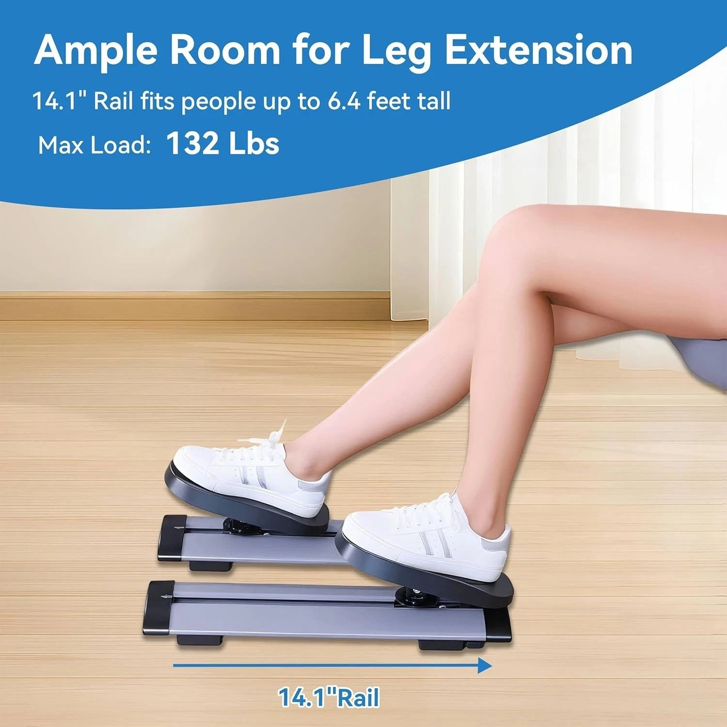 Knee Glide Physical Therapy Leg Exerciser for Knee and Hip Replacement Recovery