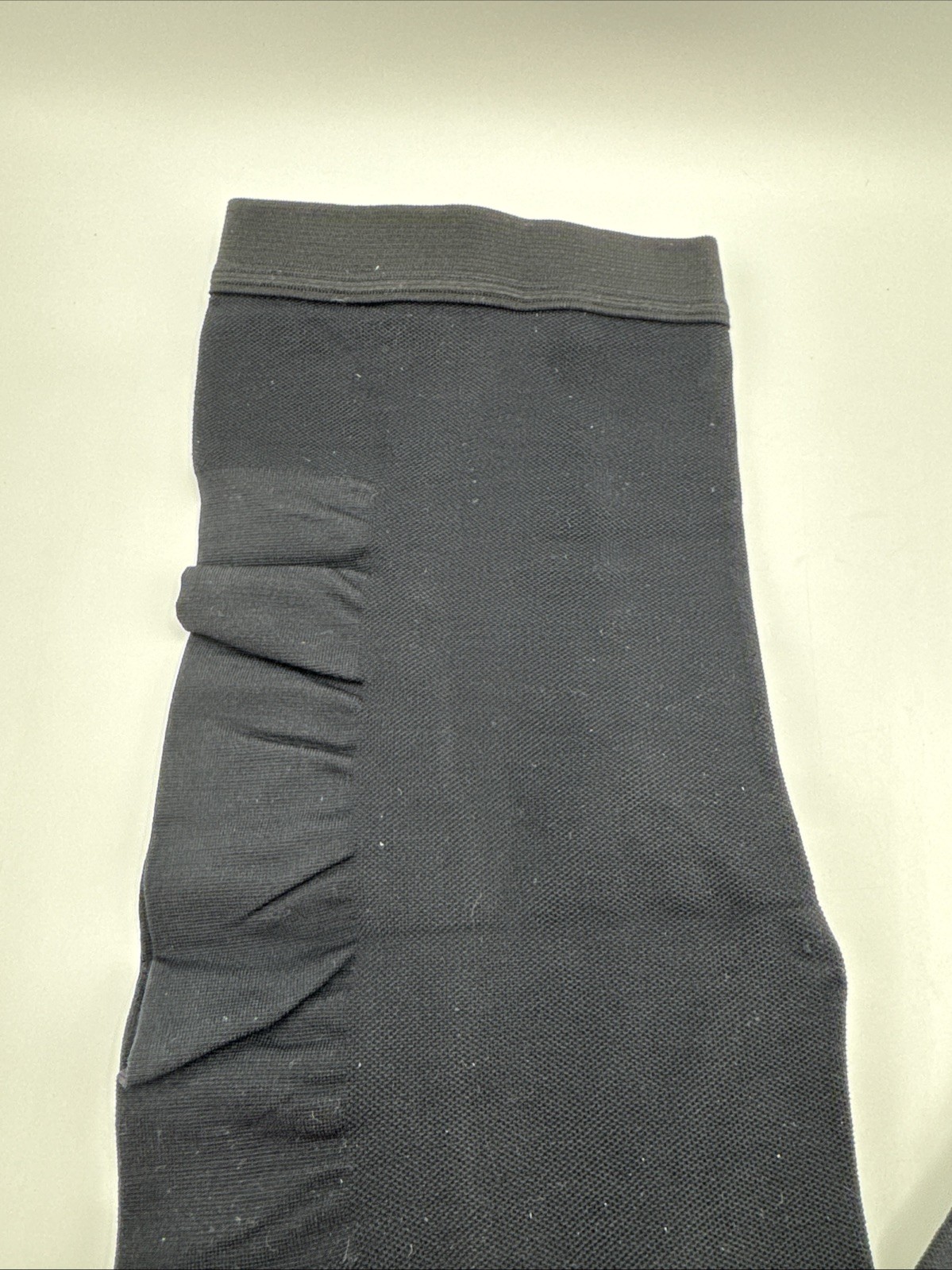 Thigh High Compression Socks Open Toe Black Choose Size