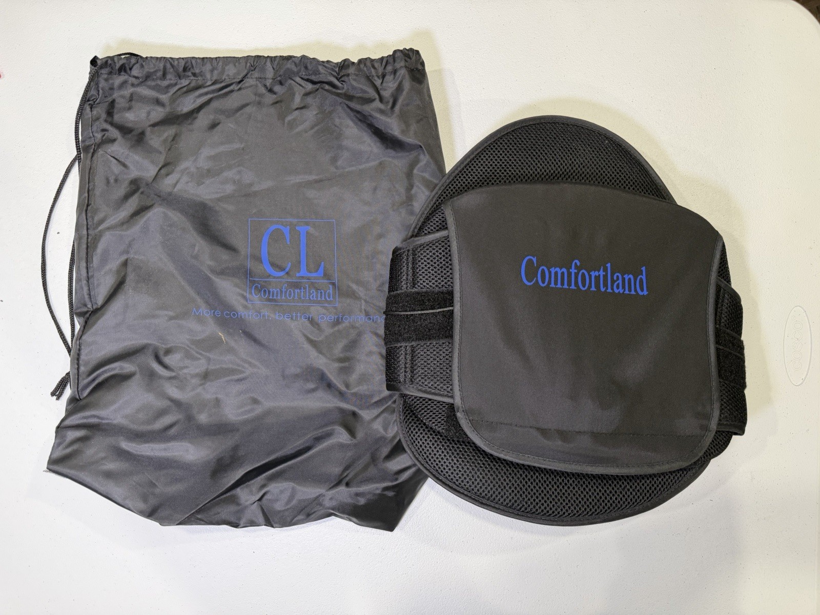 Comfortland Delta LSO Universal Back Brace Black Adjustable DL-37
