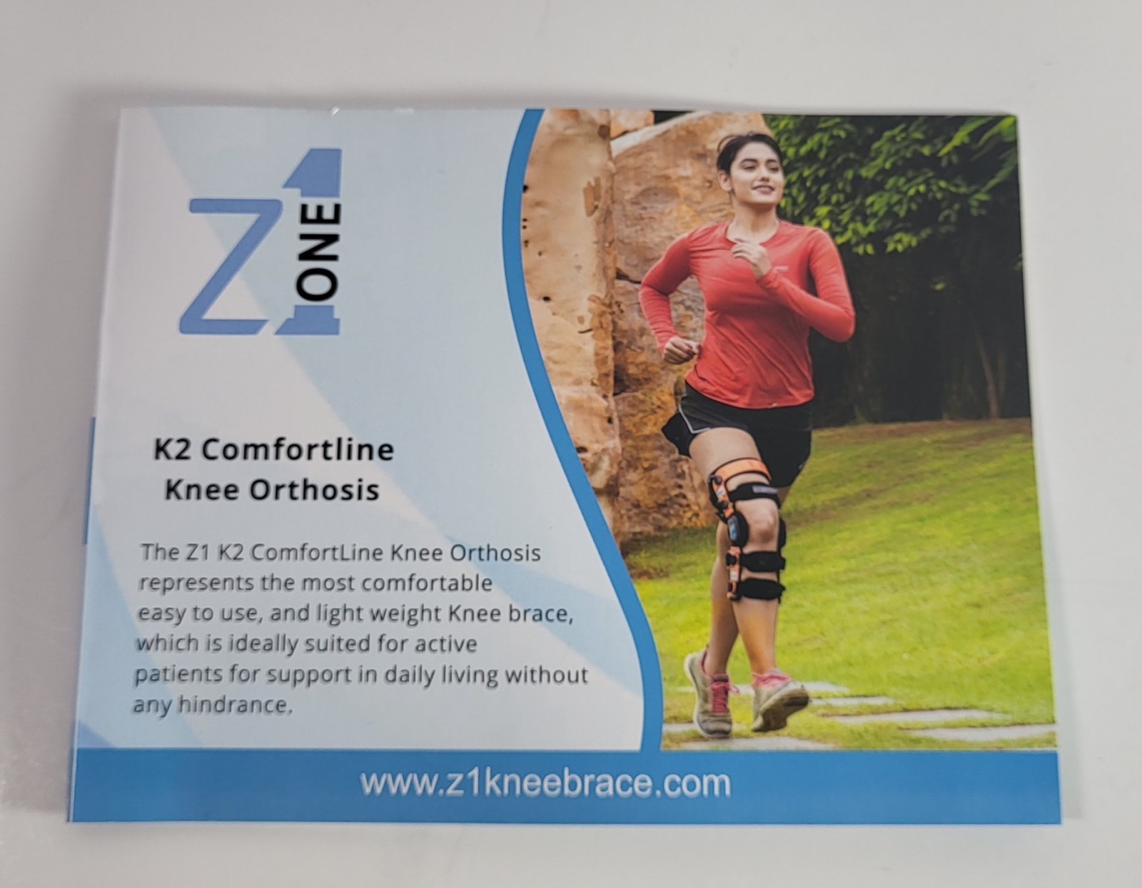 Z1 K2 Knee Brace Size S1 for ACL Ligament Injuries OA & Knee Pain Men/Women NEW