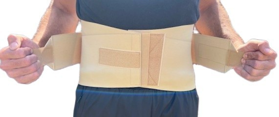Alpha Medical Double Pull Lumbar Sacral Back Support Brace