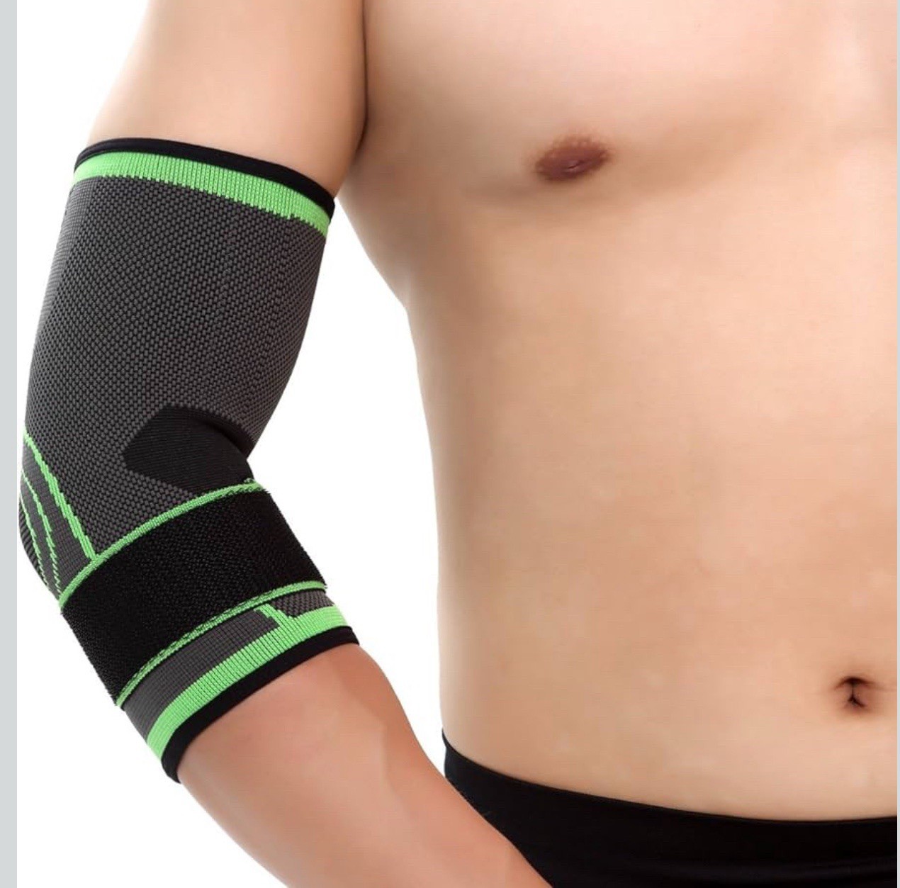 SBK Adjustable Elbow Support Sleeve Nylon 70%, Spandex 30%