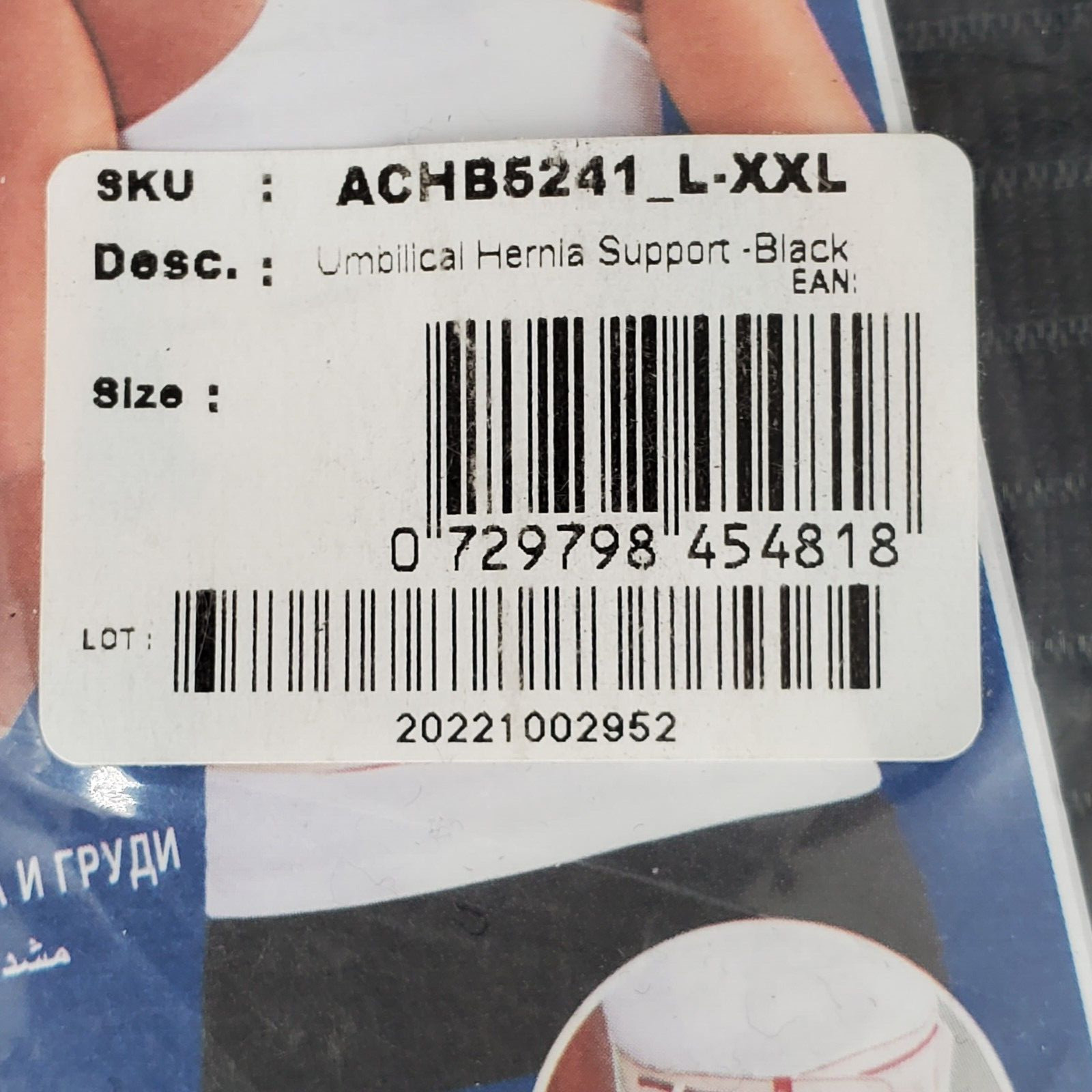 Umbilical Hernia Belt – Abdominal Support Binder with Compression Pad – Unisex