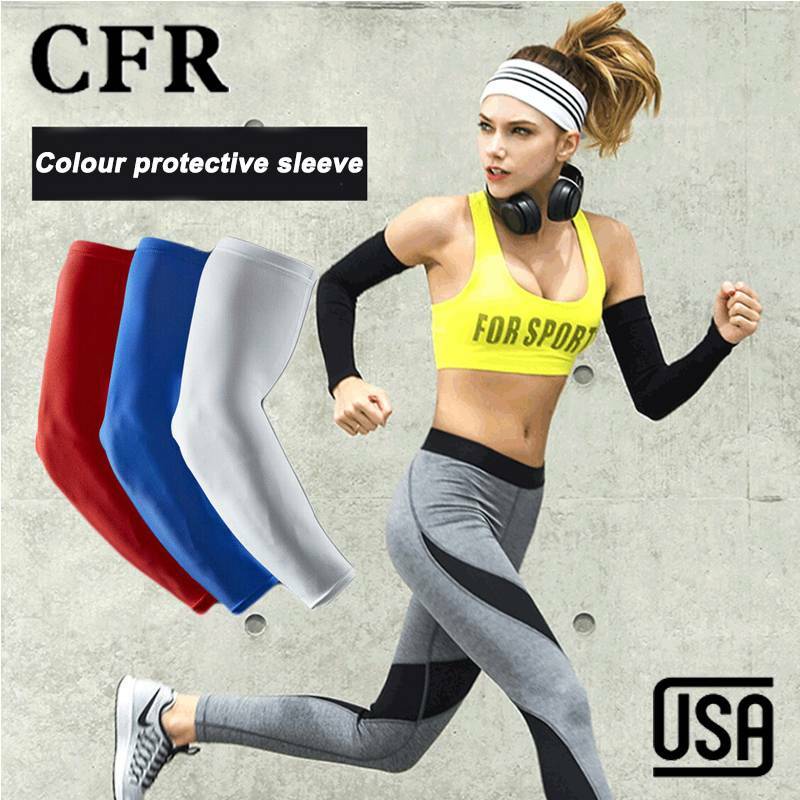 Compression Elbow Support Brace Arm Sleeve Guards Sports Elastic Protector Strap