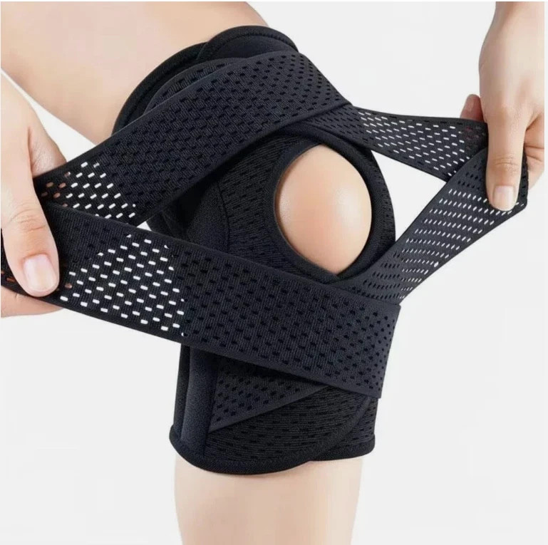 Bareform Knee Brace for Meniscus Support Adjustable, Patella Stabilizer, Pain