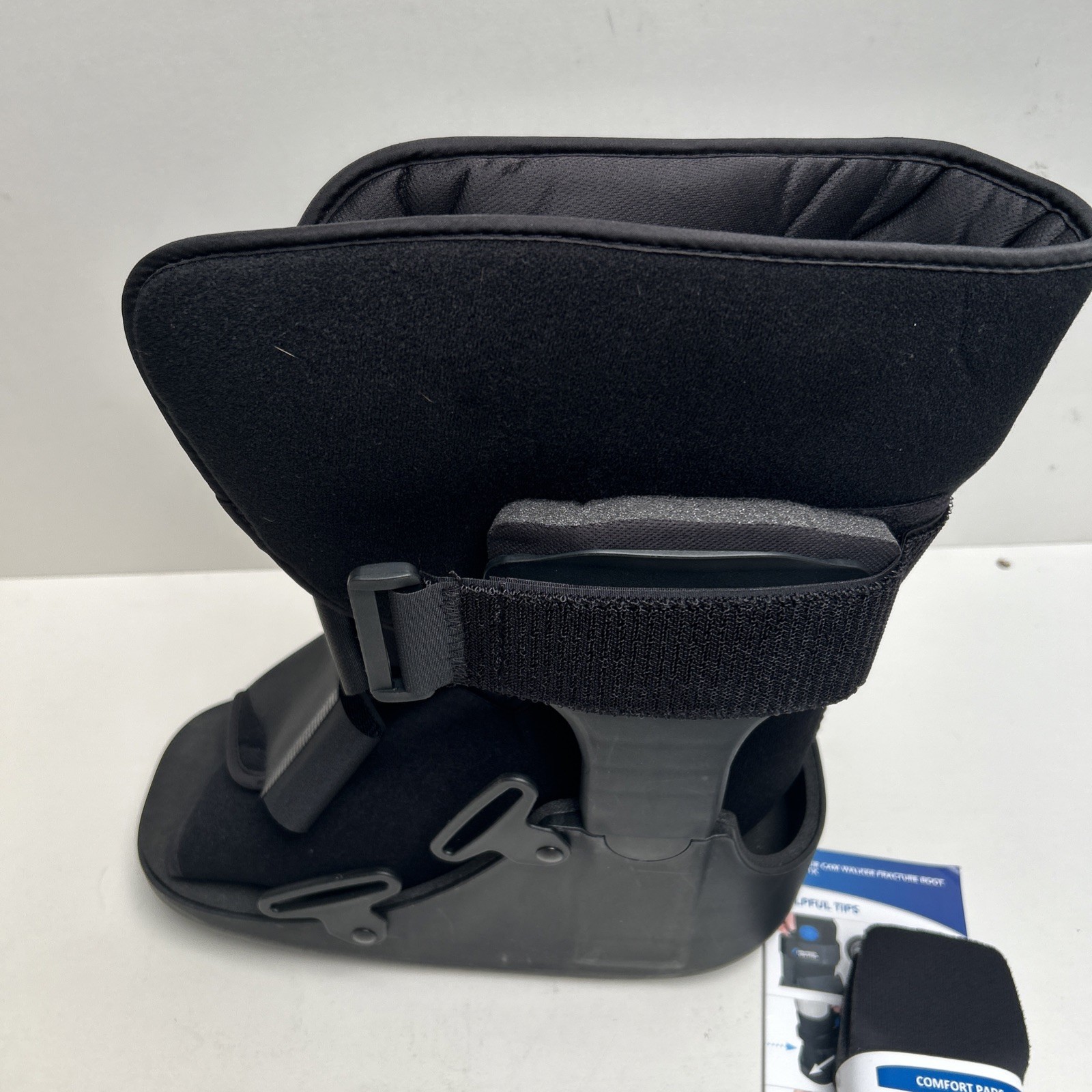 UNITED ORTHO Plantar Fasciitis Night Splint Medium Black US12035 Adjustable Pain