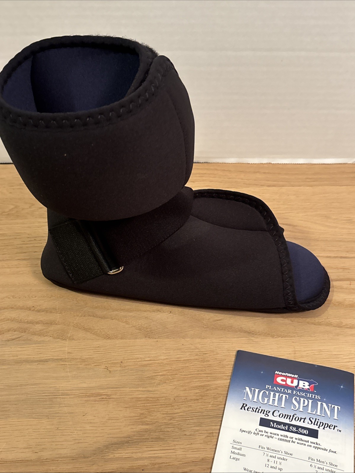 HealWell Cub Plantar Fasciitis Night Splint Size Small Left Foot New