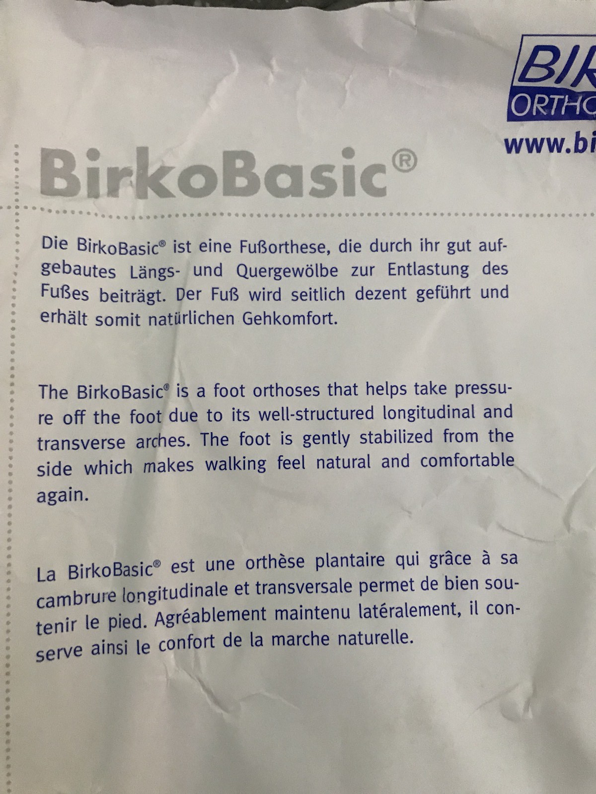 Birkenstock Birko Flex Arch Support Insoles Birko-Basic