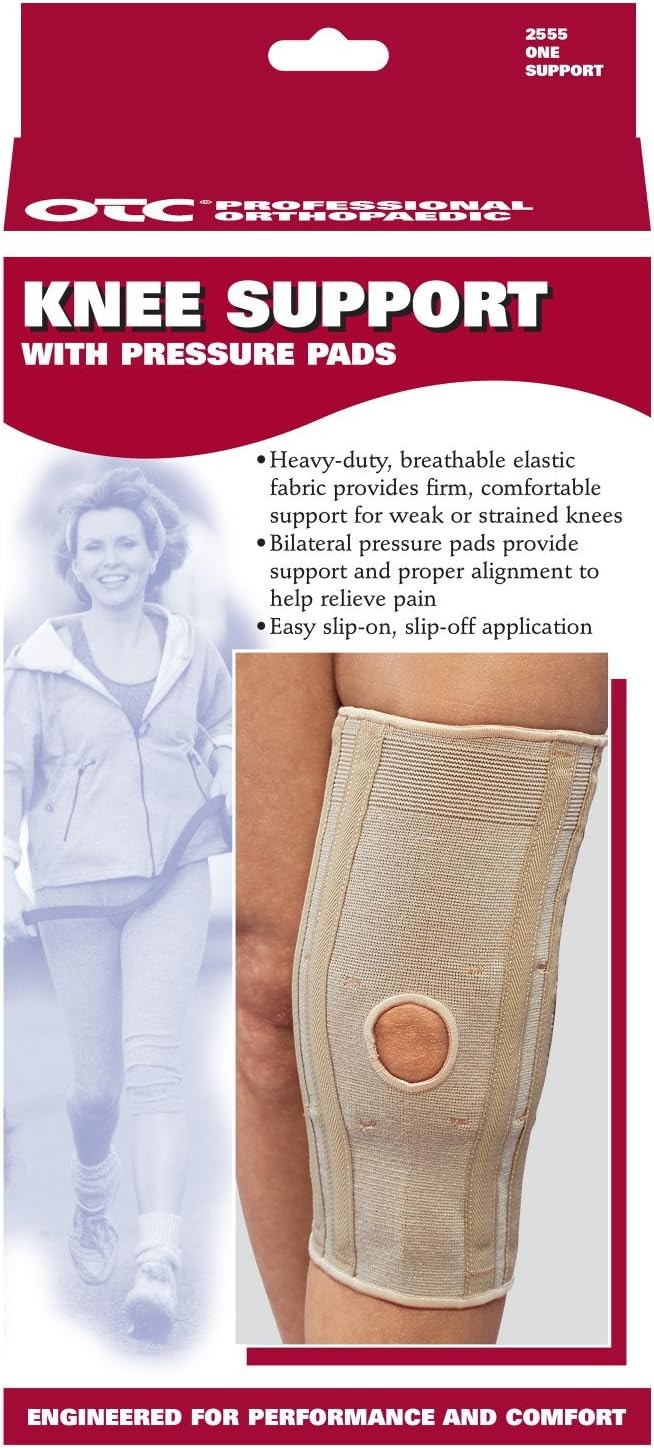 OTC Knee Support with Pressure Pads, Small