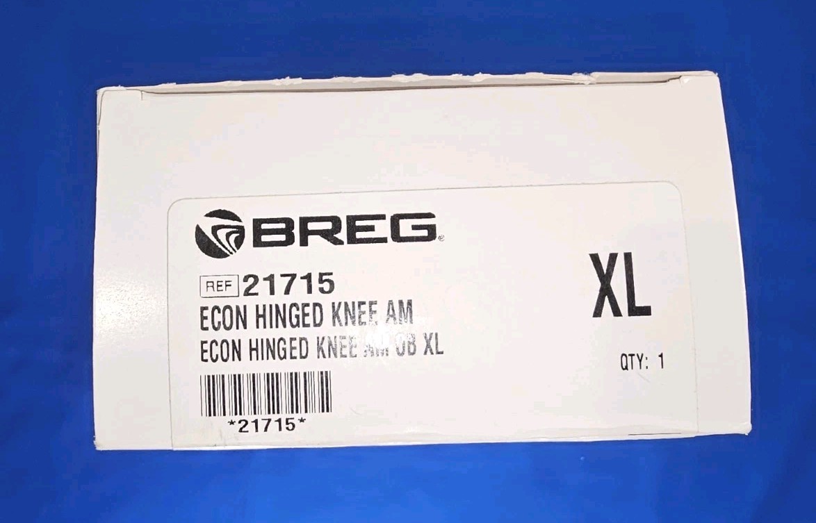 Breg Airmesh Economy Hinged Pull-On Knee Brace w Open Back – XL 21715