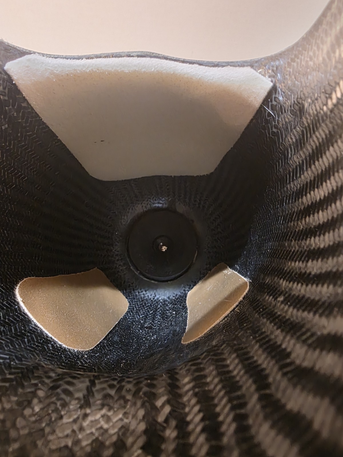 Prosthetic Socket Below Knee Eagle Flag Graphic – Carbon Fiber
