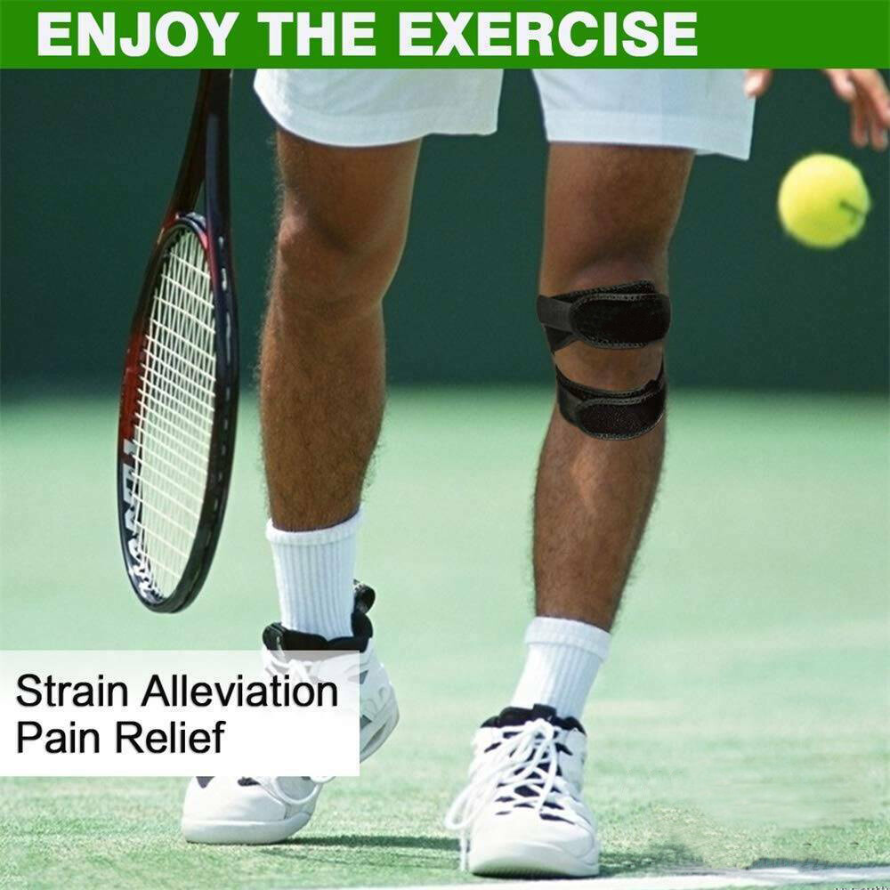 Compression Knee Support Brace Patella Joint Pain Arthritis Relief Sleeve Sports