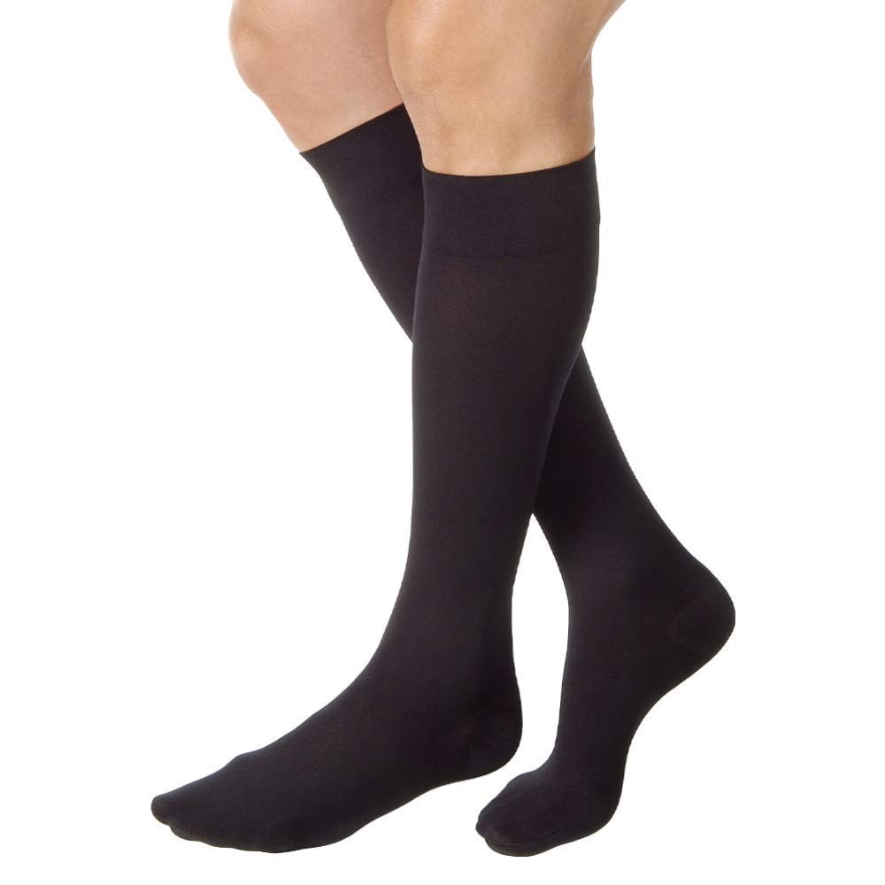 X Large Petite Black Medical Compression Garment for Varicose Veins and Comfort