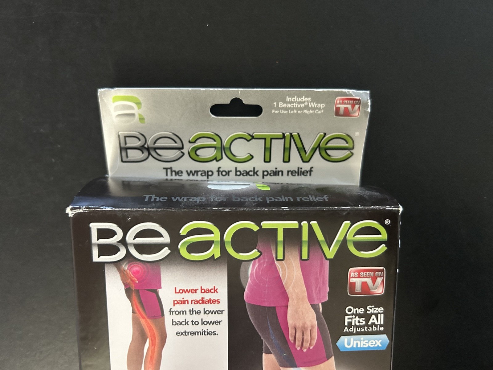 Be Active (As Seen On TV) The Wrap for Back Pain Relief Unisex One Size Fits All