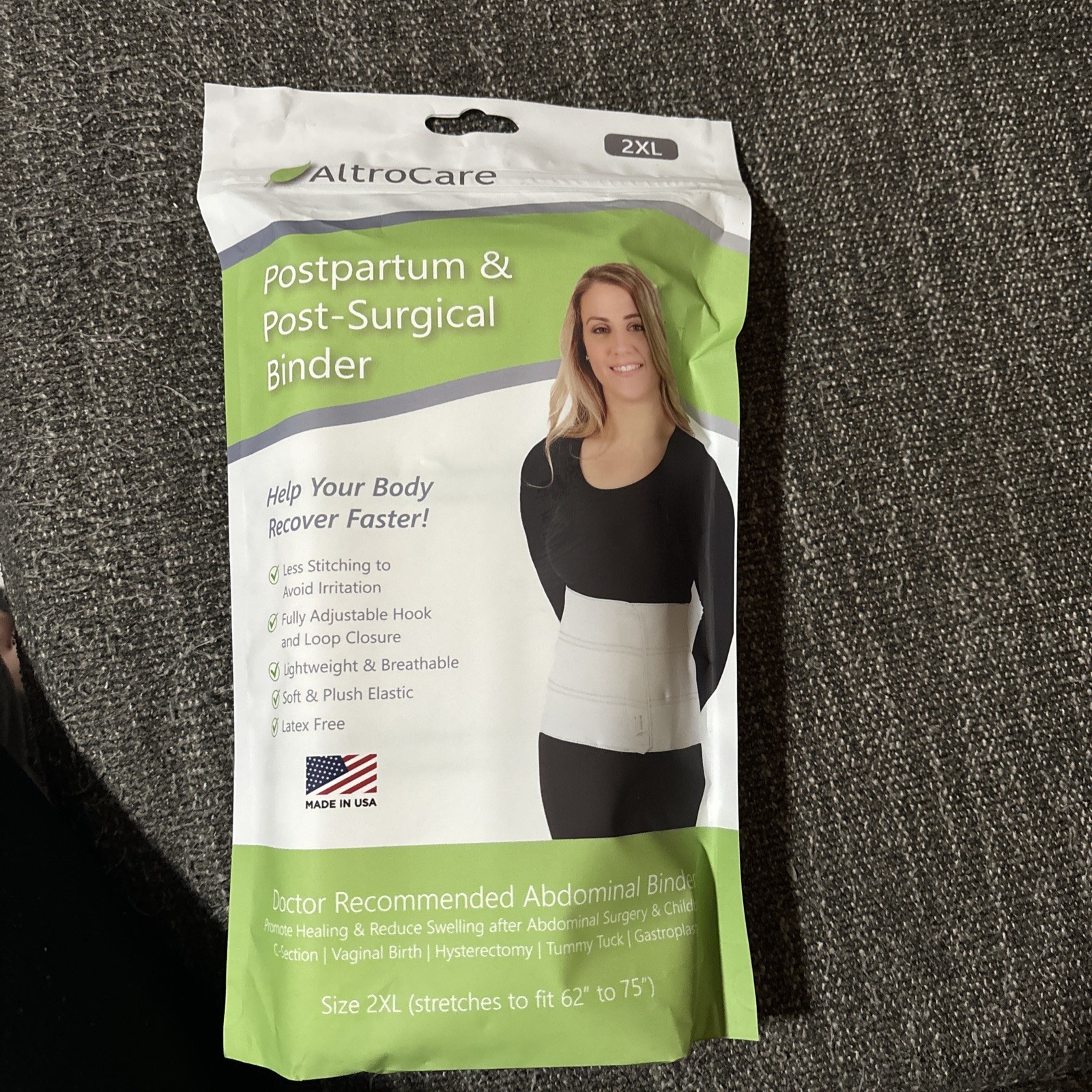 Postpartum & Post Surgery Abdominal Binder Support Recovery after C-Section L XL