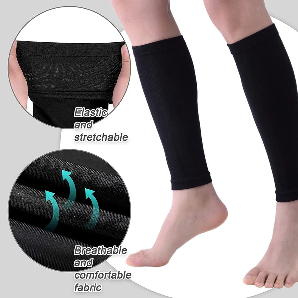 1Pcs Calf Compression Sleeves for Men Women (20-30mmhg) – Shin Guard Calf Suppor