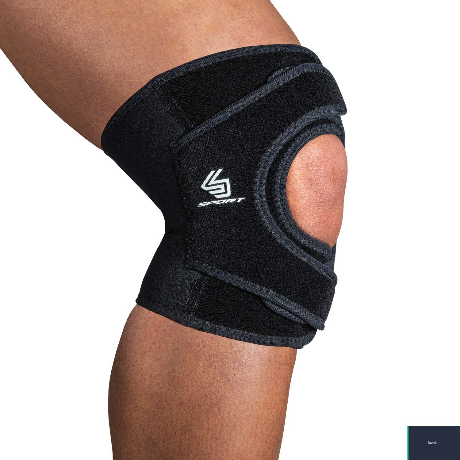Knee Support Brace with Dual Compression Strap Neoprene Size Small