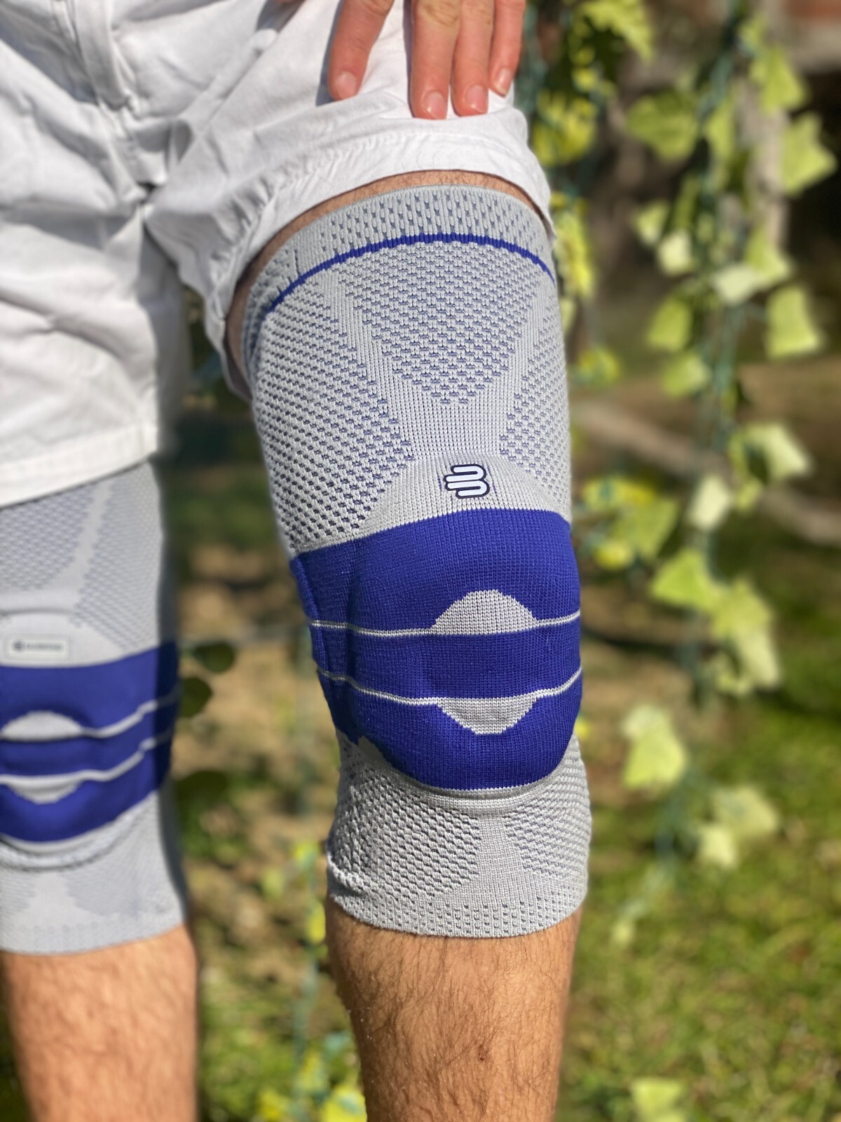 Bauerfeind GenuTrain Size 3 Knee Joint Brace Patella Support ACL Meniscus Hinge