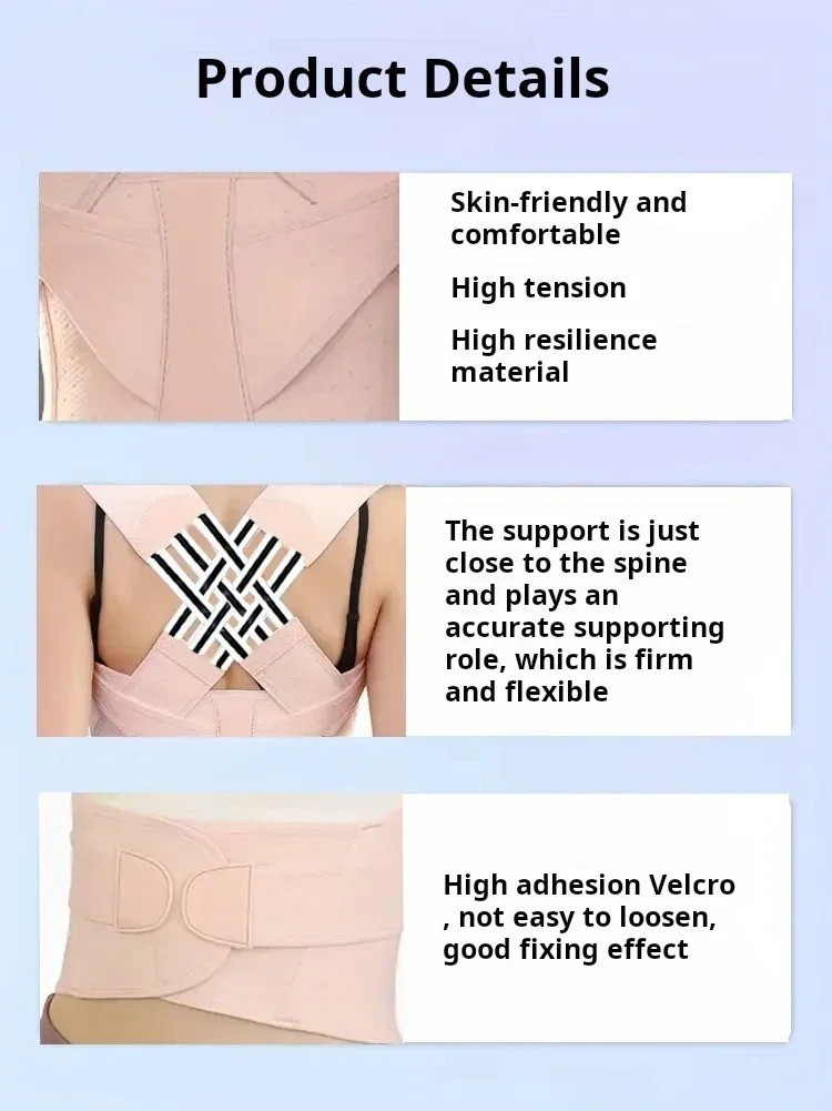 Posture Corrector Back Brace Adjustable Shoulder Support Straightener