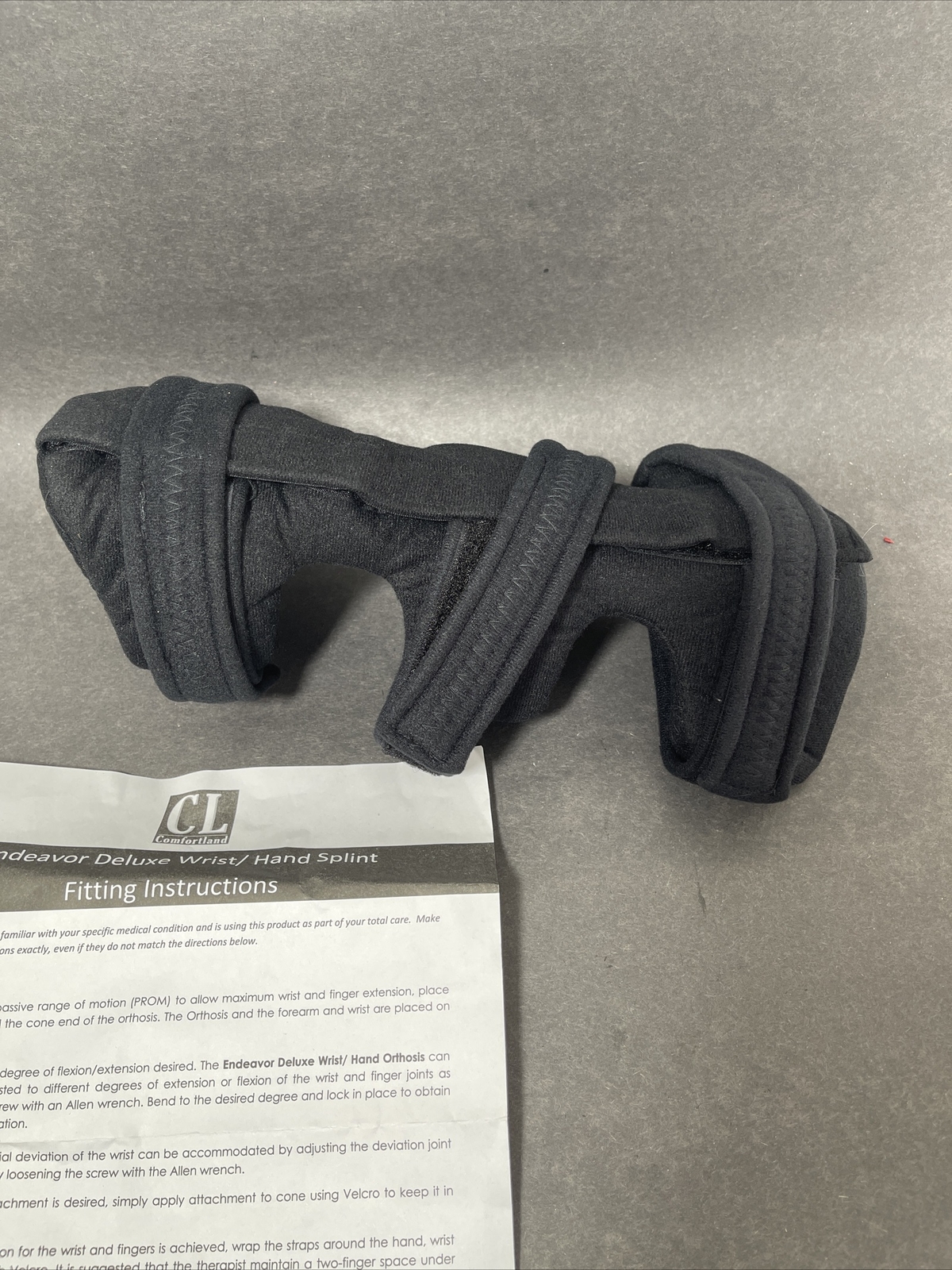 Comfortland Endeavor Deluxe Wrist Hand Splint 31-500 CL One Size