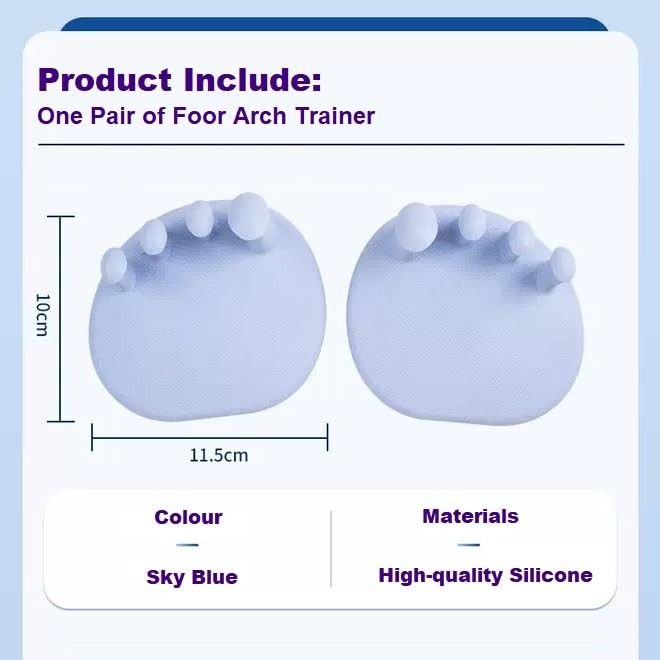 Foot Arch Trainer for Flat Feet, Plantar Fasciitis Relief &Arch Support Stren…