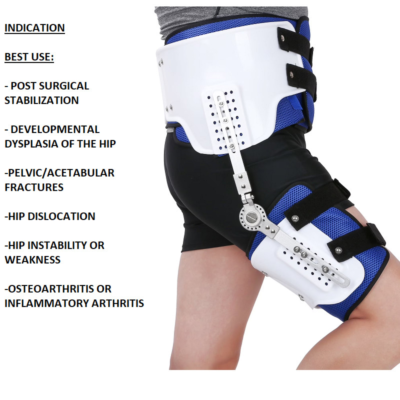 Hip Stabiliser Support Brace Corrector Hip Abduction Orthosis Thigh SciaticNerve
