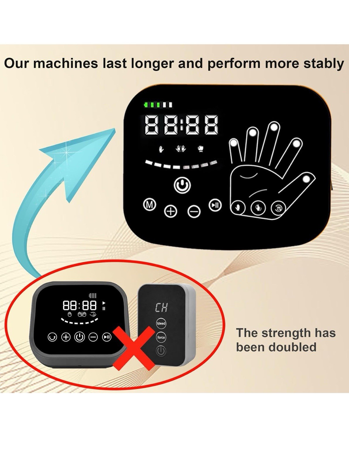 Upgraded Rehabilitation Robotic Gloves for Hempiplegia Stroke Paralysis Arthriti