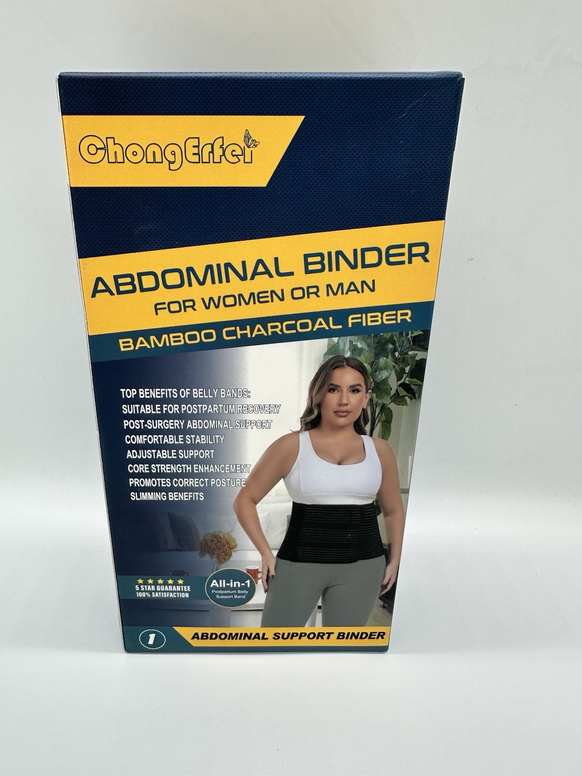 ChongErfei Maternity Belt Pregnancy Belly Band Back Support Abdominal Binder Bac