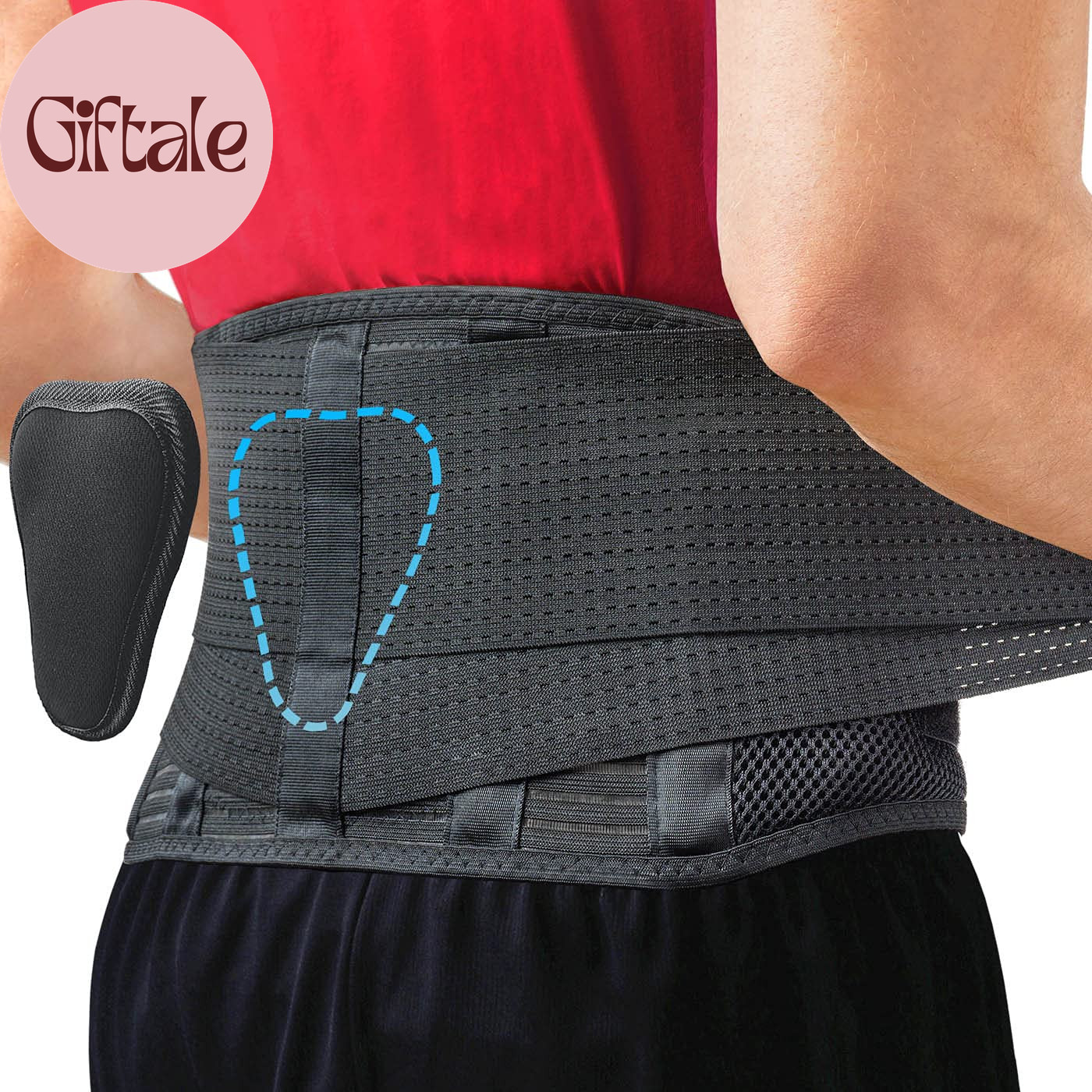 Back Brace for Lower Back Pain – Immediate Relief from Sciatica, Herniated Disc,