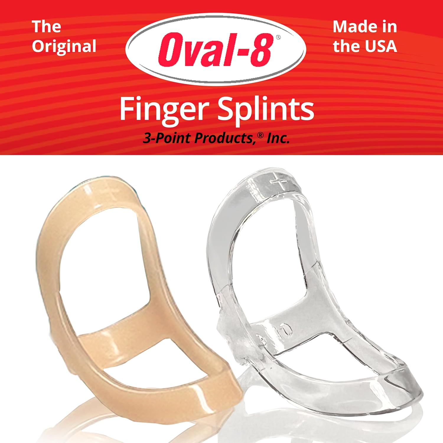 Oval-8 Finger Splint Individual Size 10 – 1 Pack